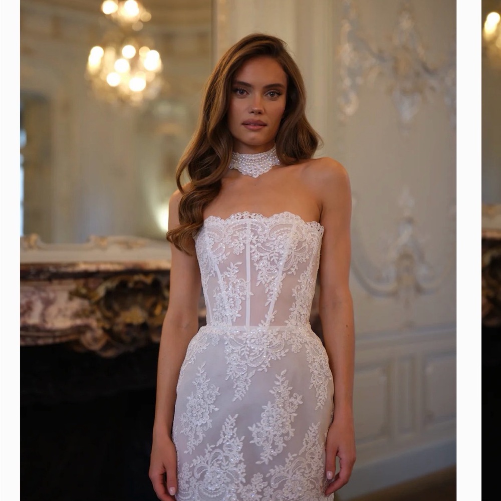 Rosie Etienne Stephanie Mini Dress White Lace Bridal Corset Dress SOLD OUT